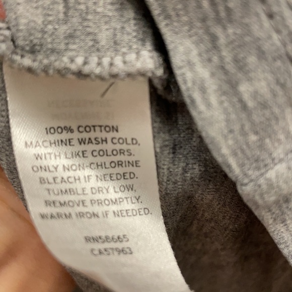 Fresh Grey Calibrate High V-neck T-Shirt - Picture 4 of 5